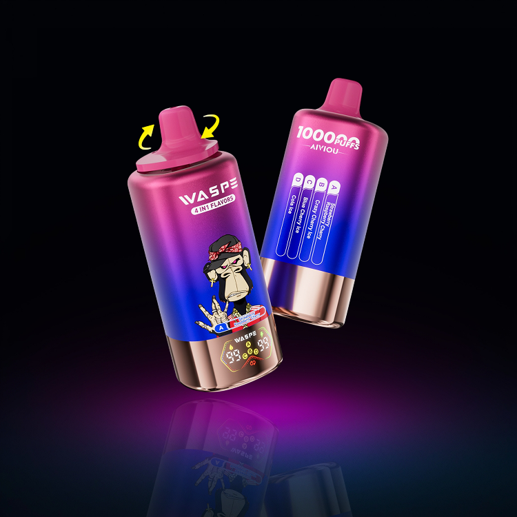 Waspe 100K – Strawberry Raspberry Cherry • Crazy Cherry Ice • Blue Cherry Ice • Cola Ice