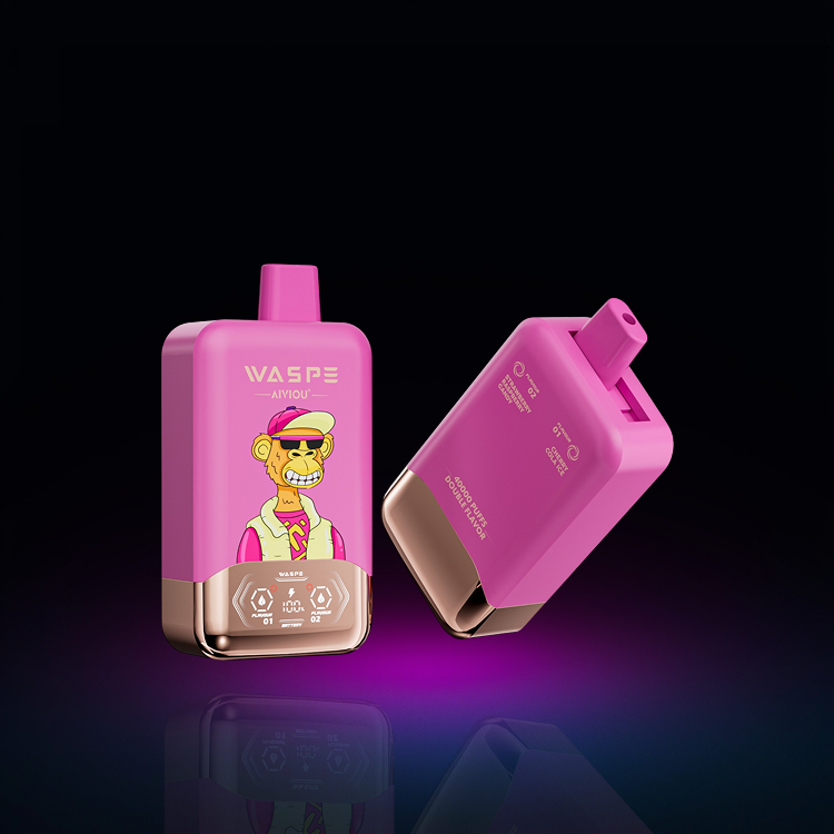 Waspe 40K – Cherry Cola Ice • Strawberry Raspberry Candy