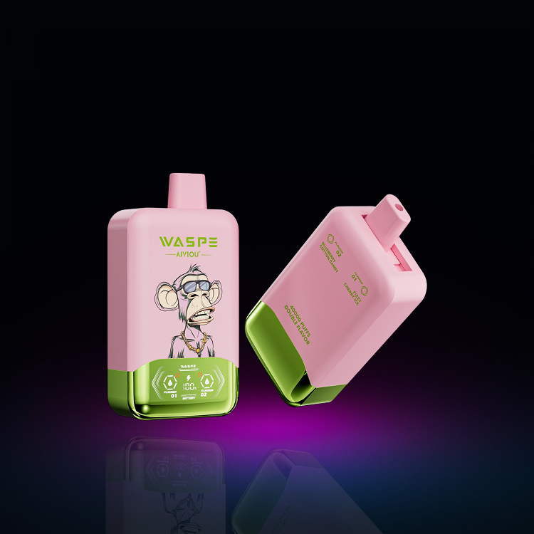 Waspe 40K – Sparkling Cherry Ice • Blueberry Cotton Candy