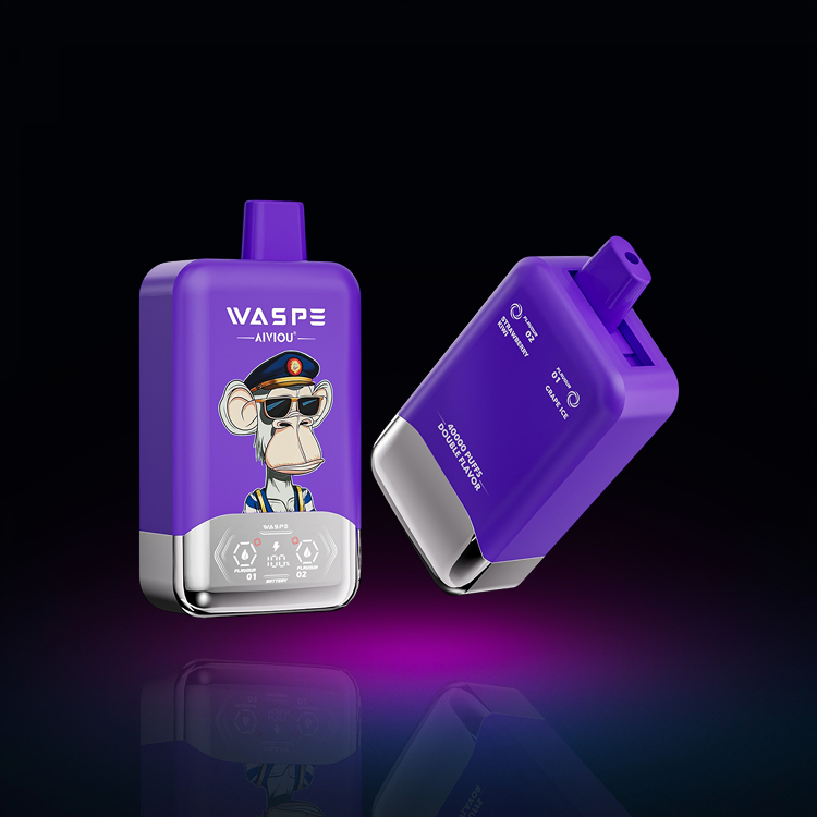 Waspe 40K – Grape Ice • Strawberry Kiwi