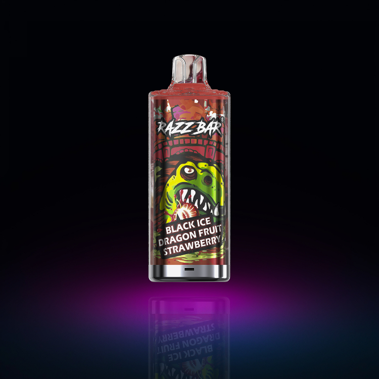 Razz Bar 60K – Black Ice Dragon Fruit Strawberry