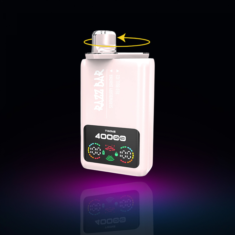 Razz Bar 40K Duo – Strawberry Banana • Red Bull Ice