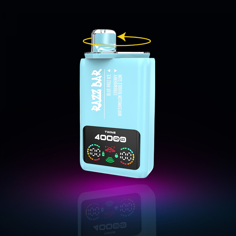 Razz Bar 40K Duo – Blue Razz Ice • Strawberry Watermelon Bubble Gum