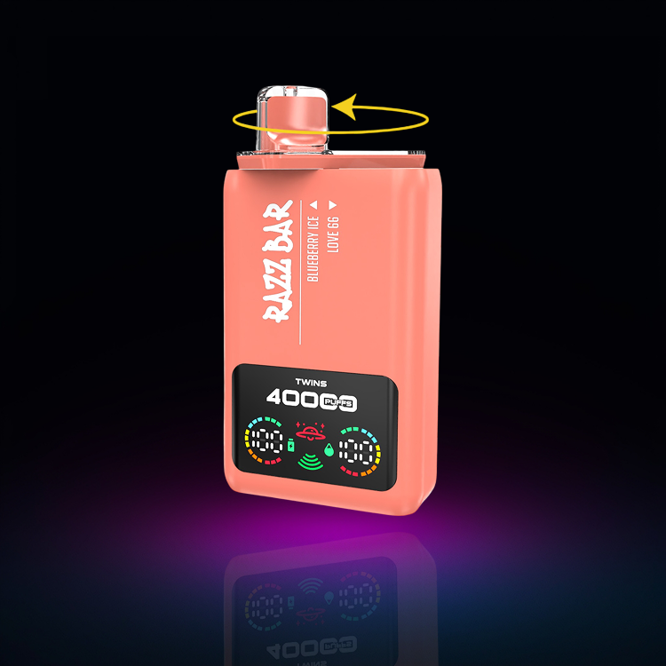 Razz Bar 40K Duo – Blueberry Ice • Love 66