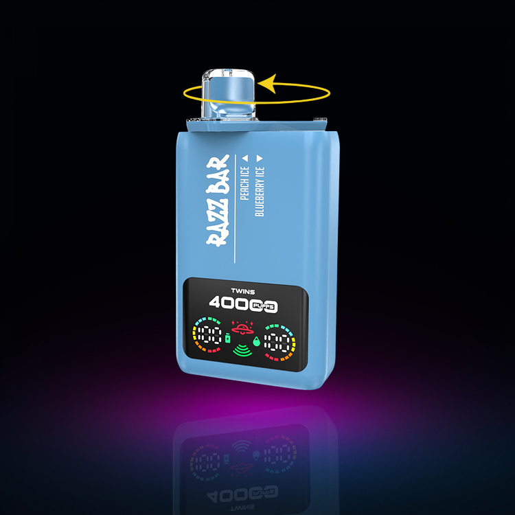 Razz Bar 40K Duo – Peach Ice • Blueberry Ice