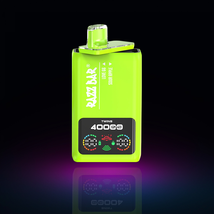 Razz Bar 40K Duo – Love 66 • Sour Apple