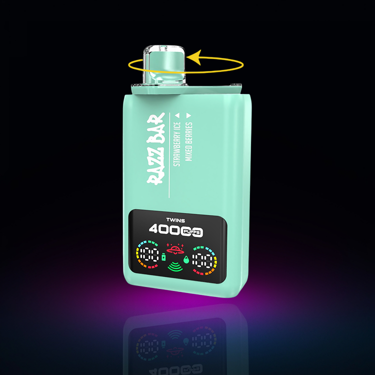 Razz Bar 40K Duo – Strawberry Ice • Mixed Berries