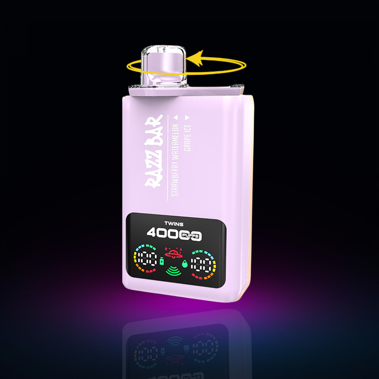 Razz Bar 40K Duo – Strawberry Watermelon • Grape Ice