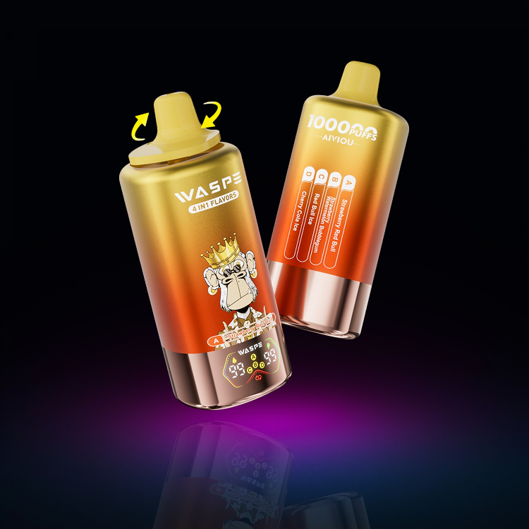 Waspe 100K – Strawberry Red Bull • Strawberry Watermelon Bubblegum • Red Bull Ice • Cherry Cola Ice