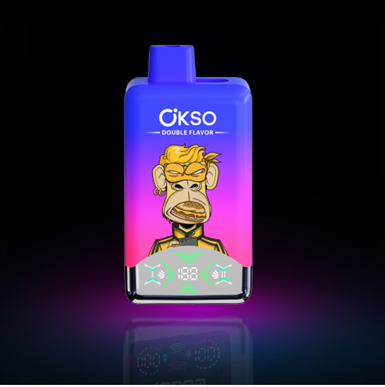 OKSO 60K Double Flavor – Blueberry Cherry Blackberry / Grape Jam